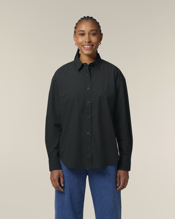 STELLA STYLER SHIRT - BLACK - SHIRTS NON DENIM - VROUWEN