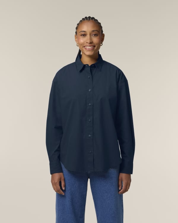 STELLA STYLER SHIRT - FRENCH NAVY - SHIRTS NON DENIM - VROUWEN
