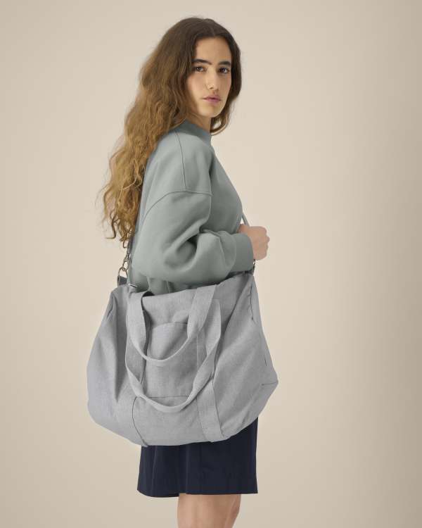 DUFFLE BAG - HEATHER GREY - BAGS DUFFLE - UNISEX