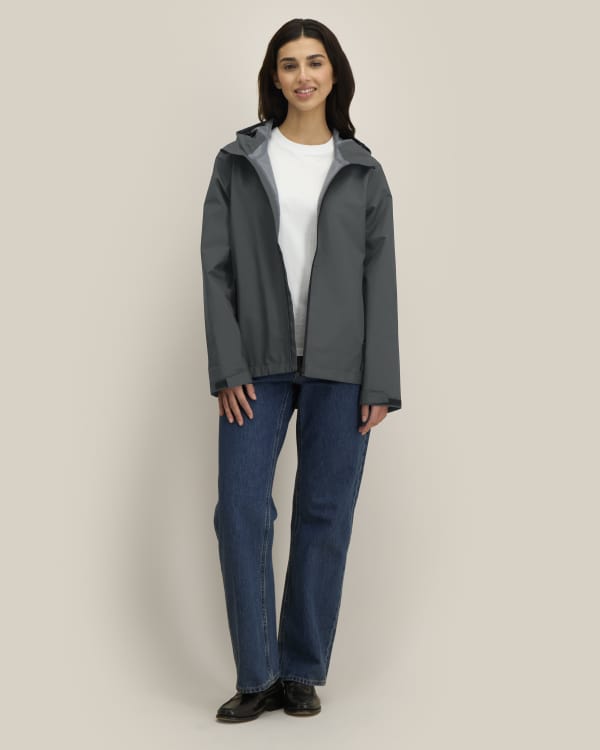 STELLA STORMER - ANTHRACITE - JACKETS WATERPROOF - WOMEN