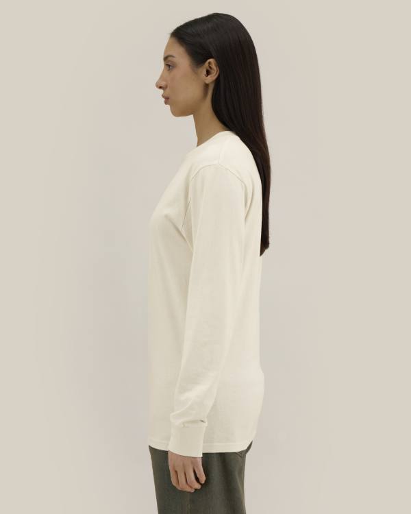 CREATOR 2.0 LONG SLEEVE - NATURAL RAW - TEE-SHIRTS LONG SLEEVES - UNISEX