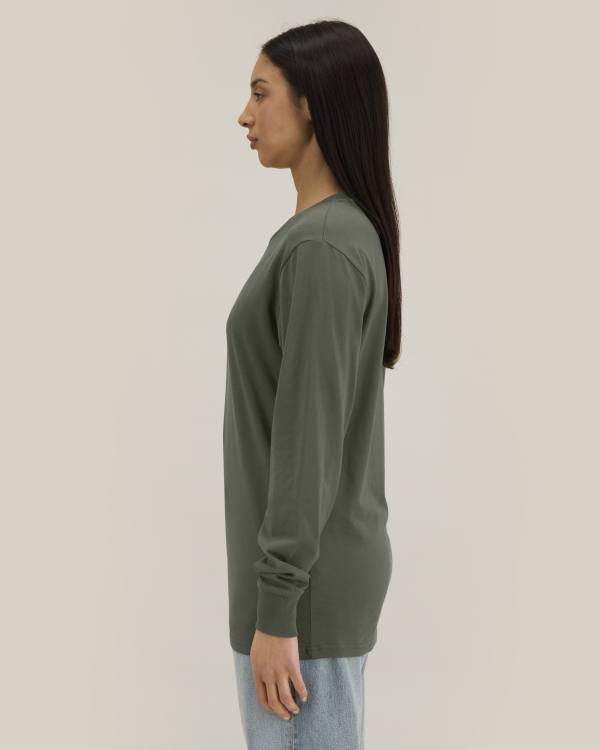 CREATOR 2.0 LONG SLEEVE - KHAKI GREEN - TEE-SHIRTS LONG SLEEVES - UNISEX