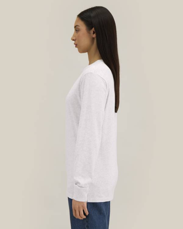 CREATOR 2.0 LONG SLEEVE - COOL HEATHER GREY - TEE-SHIRTS LONG SLEEVES - UNISEX