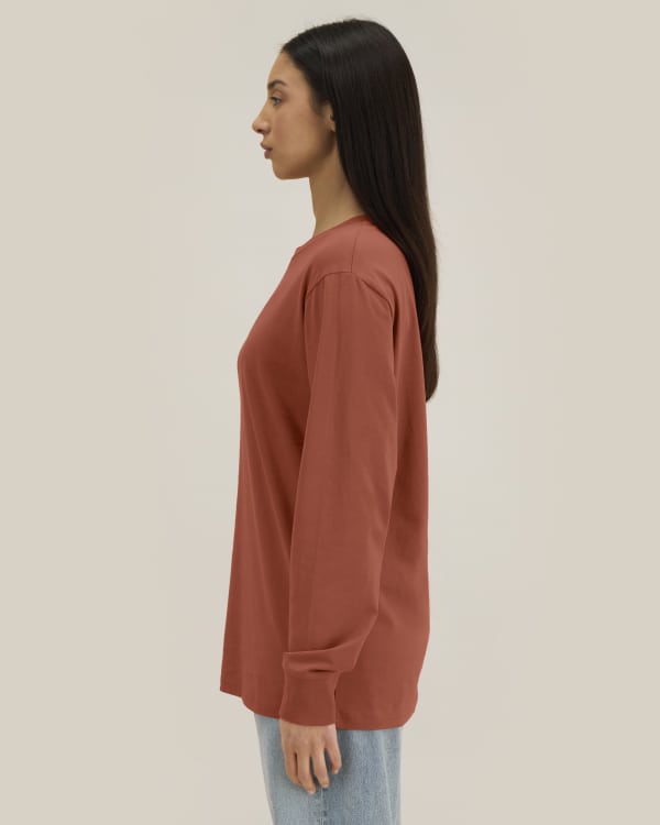 CREATOR 2.0 LONG SLEEVE - HERITAGE BROWN - TEE-SHIRTS LONG SLEEVES - UNISEX