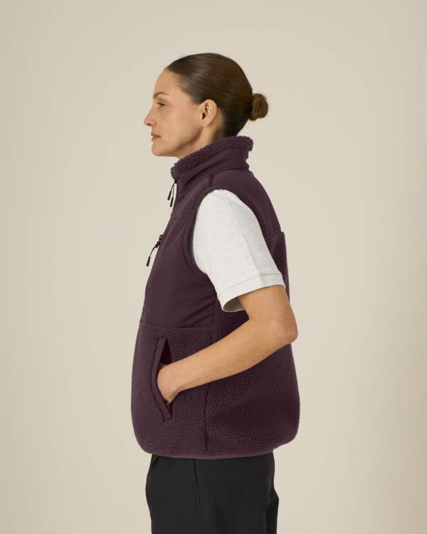 LINER - RED BROWN - JACKETS SHERPA - UNISEX