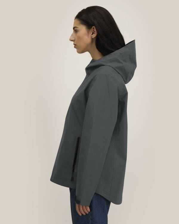 STELLA STORMER - ANTHRACITE - JACKETS WATERPROOF - WOMEN