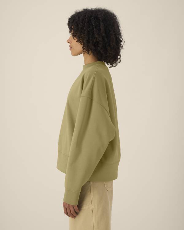 RYLER - FADED OLIVE - SWEATSHIRTS CREWNECK - UNISEX