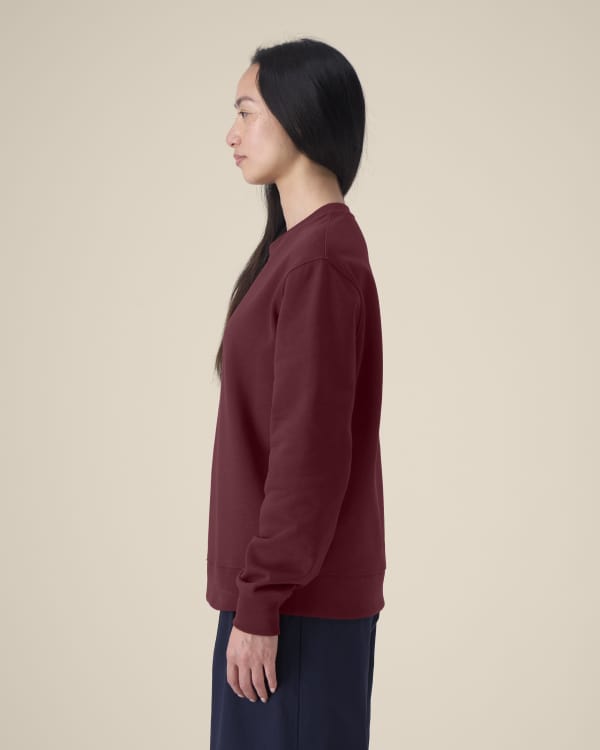 THINKER - BURGUNDY - SWEATSHIRTS CREWNECK - UNISEXE