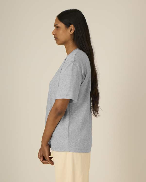 BREEZER - HEATHER GREY - TEE-SHIRTS SHORT SLEEVES - UNISEX