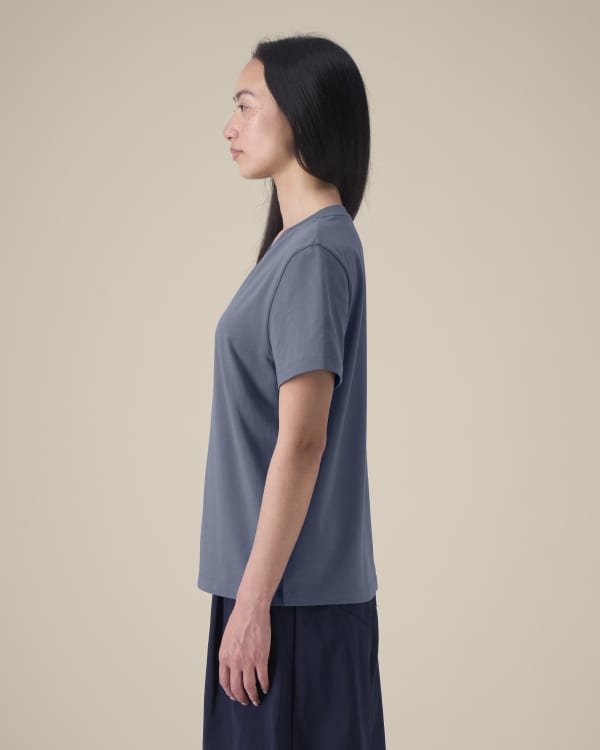 STELLA MUSER - BLUE GREY - TEE-SHIRTS SHORT SLEEVES - WOMEN