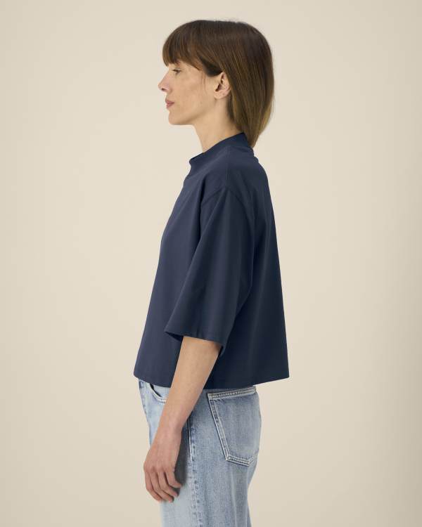 STELLA RAYA - FRENCH NAVY - TEE-SHIRTS SHORT SLEEVES - VROUWEN