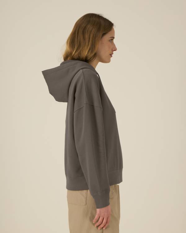 STELLA NORA - MOCHA - SWEATSHIRTS HOODIE - WOMEN