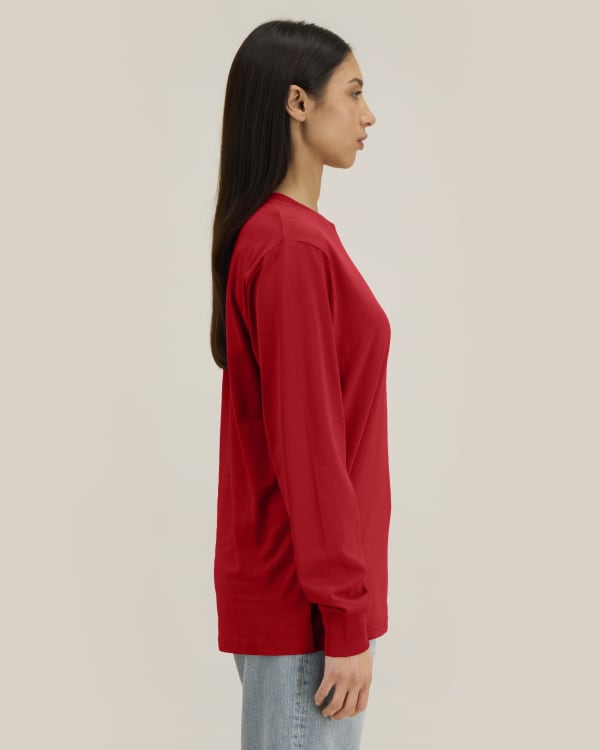 CREATOR 2.0 LONG SLEEVE - RED - TEE-SHIRTS LONG SLEEVES - UNISEX