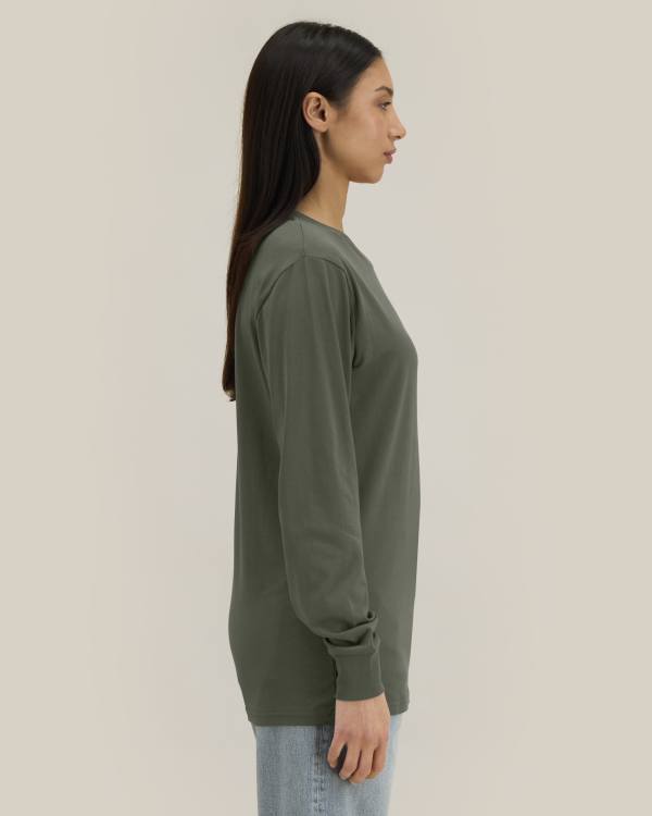 CREATOR 2.0 LONG SLEEVE - KHAKI GREEN - TEE-SHIRTS LONG SLEEVES - UNISEX