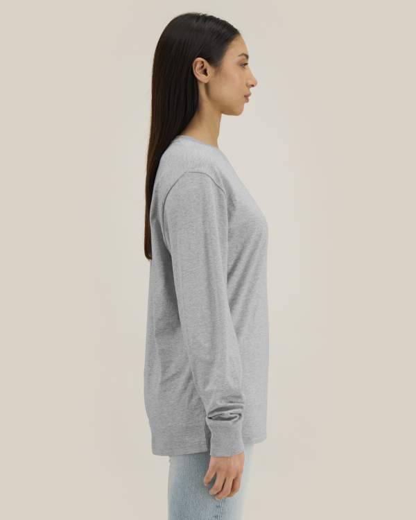 CREATOR 2.0 LONG SLEEVE - HEATHER GREY - TEE-SHIRTS LONG SLEEVES - UNISEX