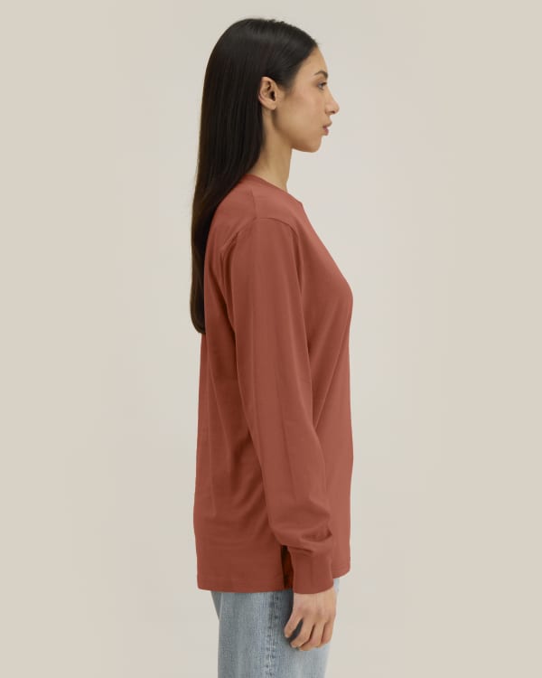 CREATOR 2.0 LONG SLEEVE - HERITAGE BROWN - TEE-SHIRTS LONG SLEEVES - UNISEX