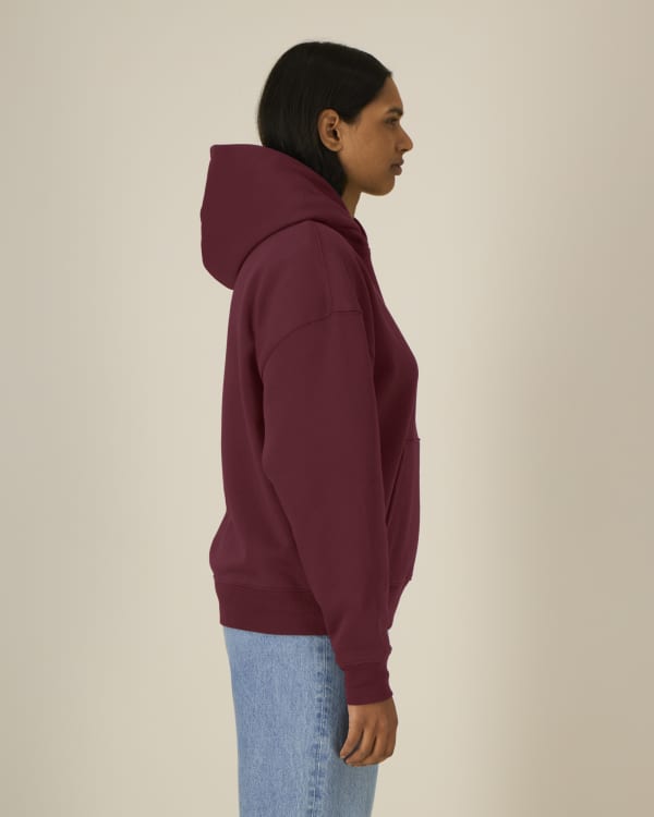 CHASER - BURGUNDY - SWEATSHIRTS HOODIE - UNISEXO