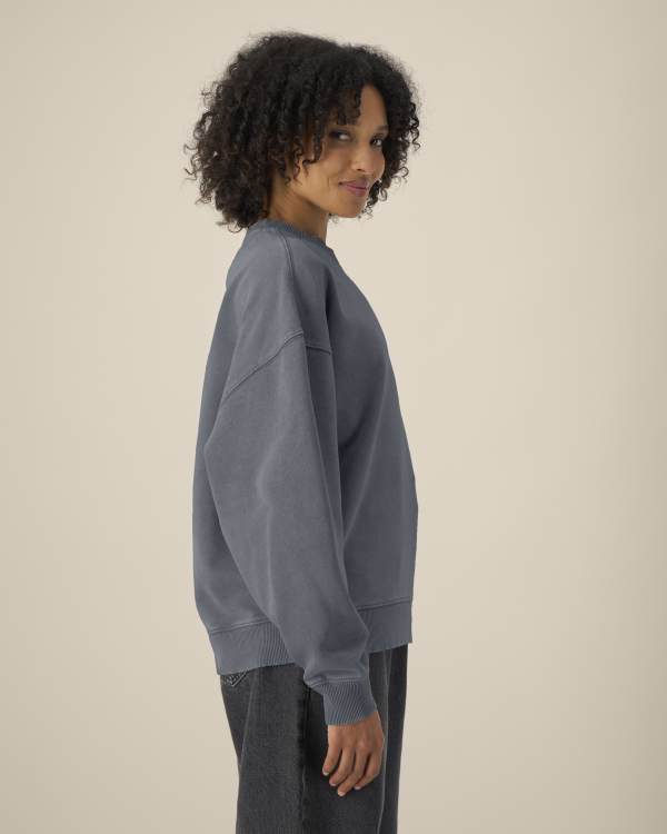 RADDER 2.0 VINTAGE - G. DYED ANTHRACITE - SWEATSHIRTS CREWNECK - UNISEX