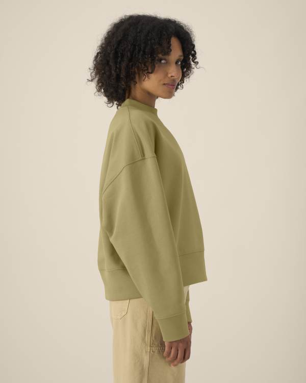 RYLER - FADED OLIVE - SWEATSHIRTS CREWNECK - UNISEX