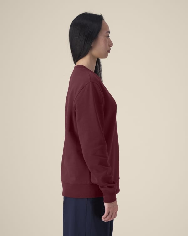 THINKER - BURGUNDY - SWEATSHIRTS CREWNECK - UNISEXE