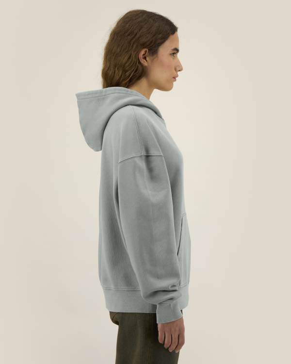 CHASER VINTAGE - G. DYED MISTY GREY - SWEATSHIRTS HOODIE - UNISEX