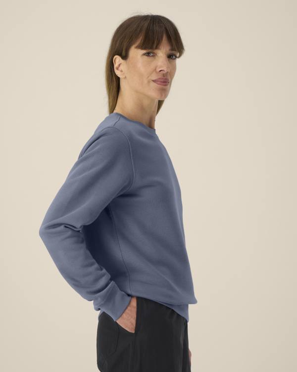 ROLLER - BLUE GREY - SWEATSHIRTS CREWNECK - UNISEX