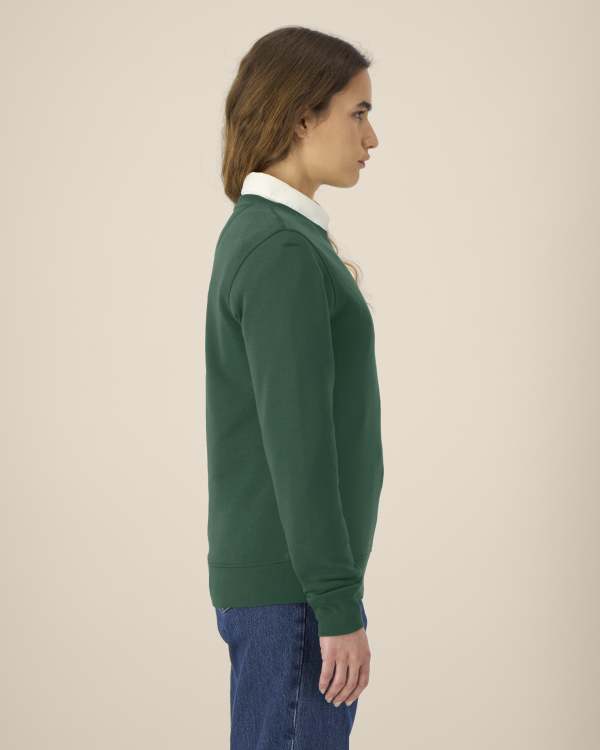 ROLLER - BOTTLE GREEN - SWEATSHIRTS CREWNECK - UNISEX