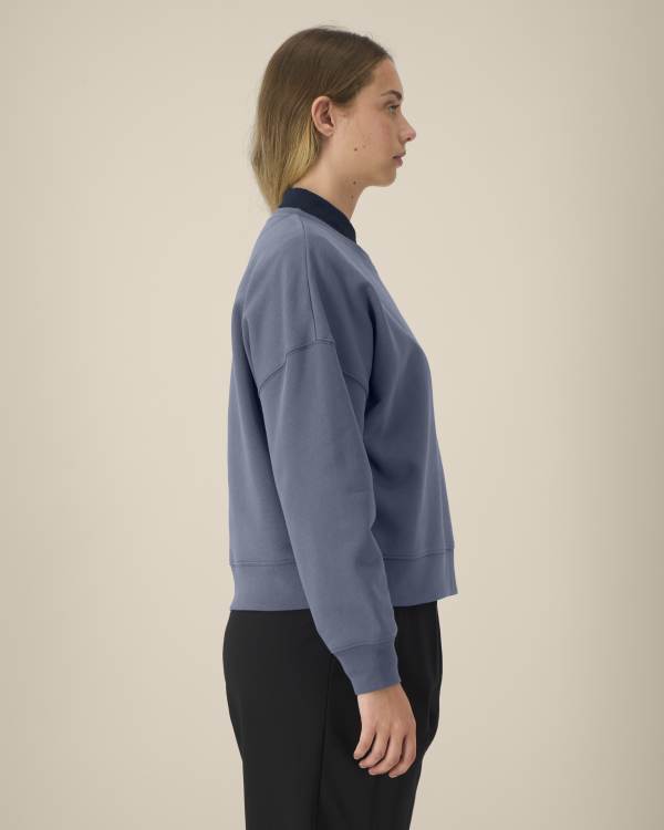 STELLA ALMA - BLUE GREY - SWEATSHIRTS CREWNECK - WOMEN