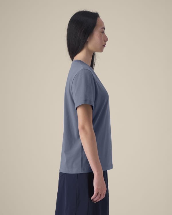 STELLA MUSER - BLUE GREY - TEE-SHIRTS SHORT SLEEVES - WOMEN