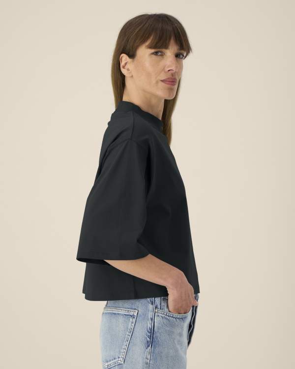 STELLA RAYA - BLACK - TEE-SHIRTS SHORT SLEEVES - VROUWEN