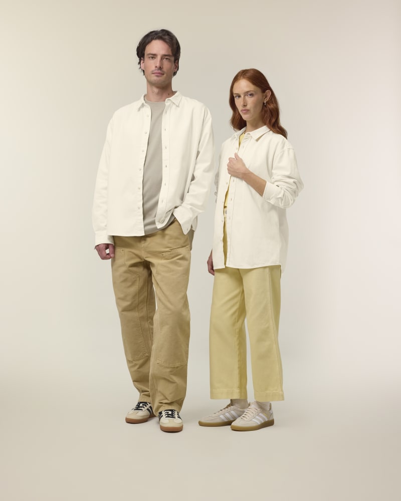 Worker Shirt - Natural Raw - Shirts - Unisex