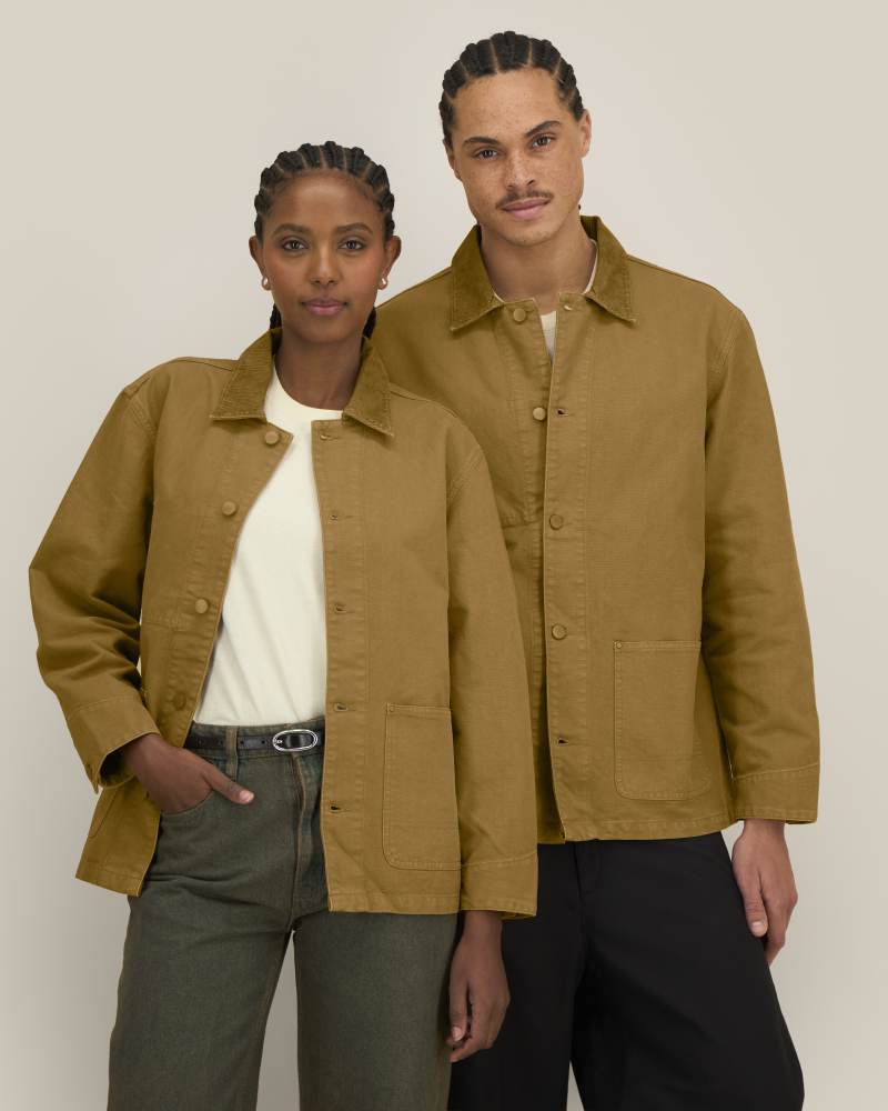 Chore Jacket - G.Dyed Bronze - - Unisex