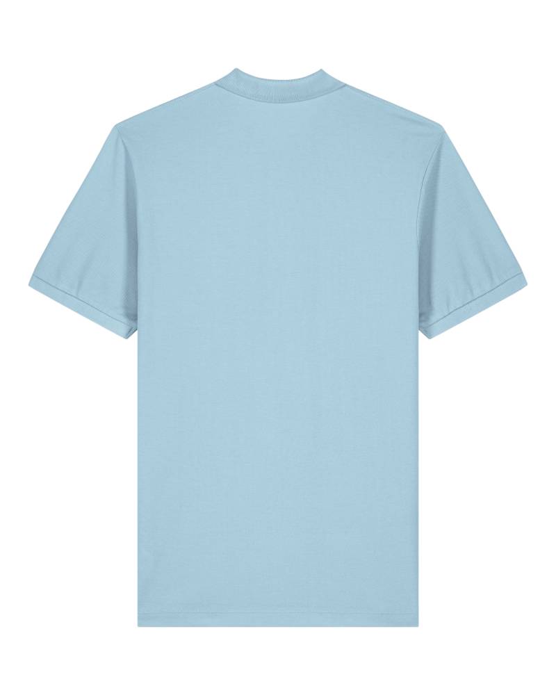 STANLEY COASTER - SKY BLUE - POLOS SHORT SLEEVES - HOMMES