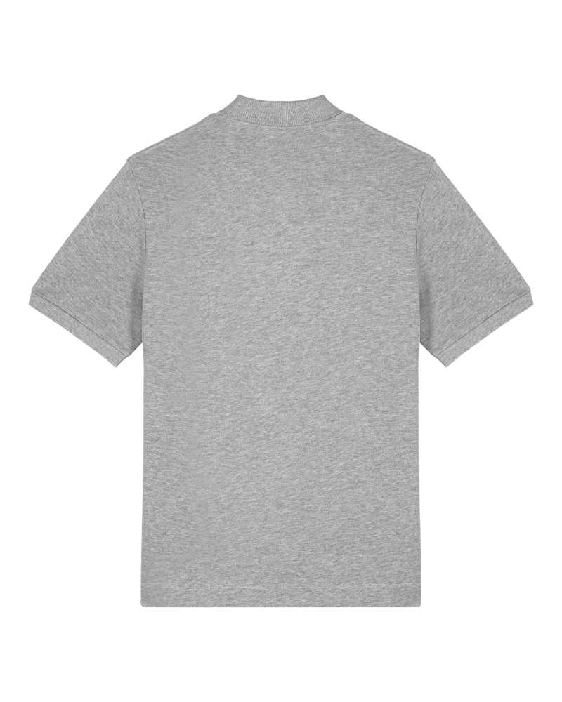 PREPSTER 2.0 - HEATHER GREY - POLOS SHORT SLEEVES - UNISEXE