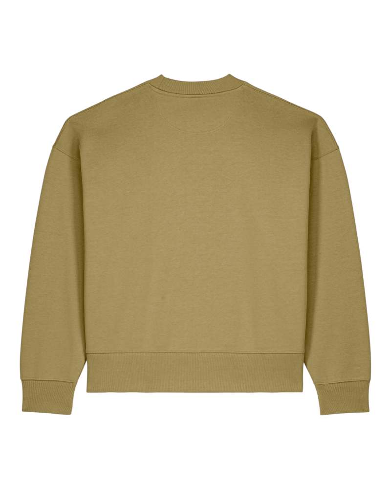 RYLER - FADED OLIVE - SWEATSHIRTS CREWNECK - UNISEKS