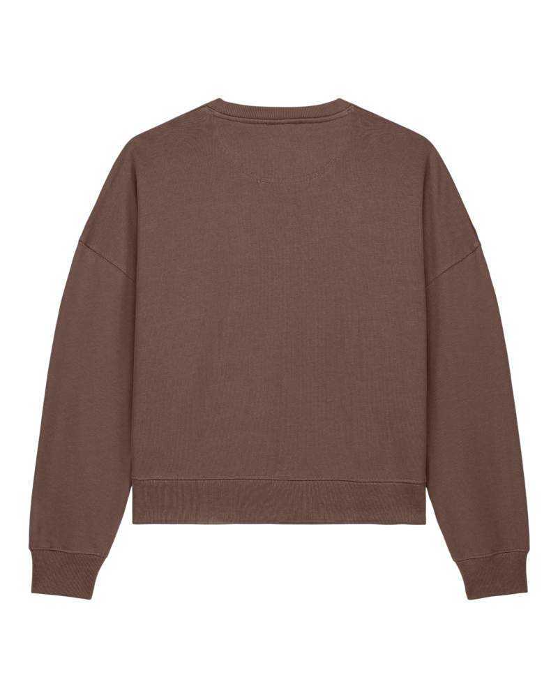 STELLA ALMA - MOCHA - SWEATSHIRTS CREWNECK - FRAUEN
