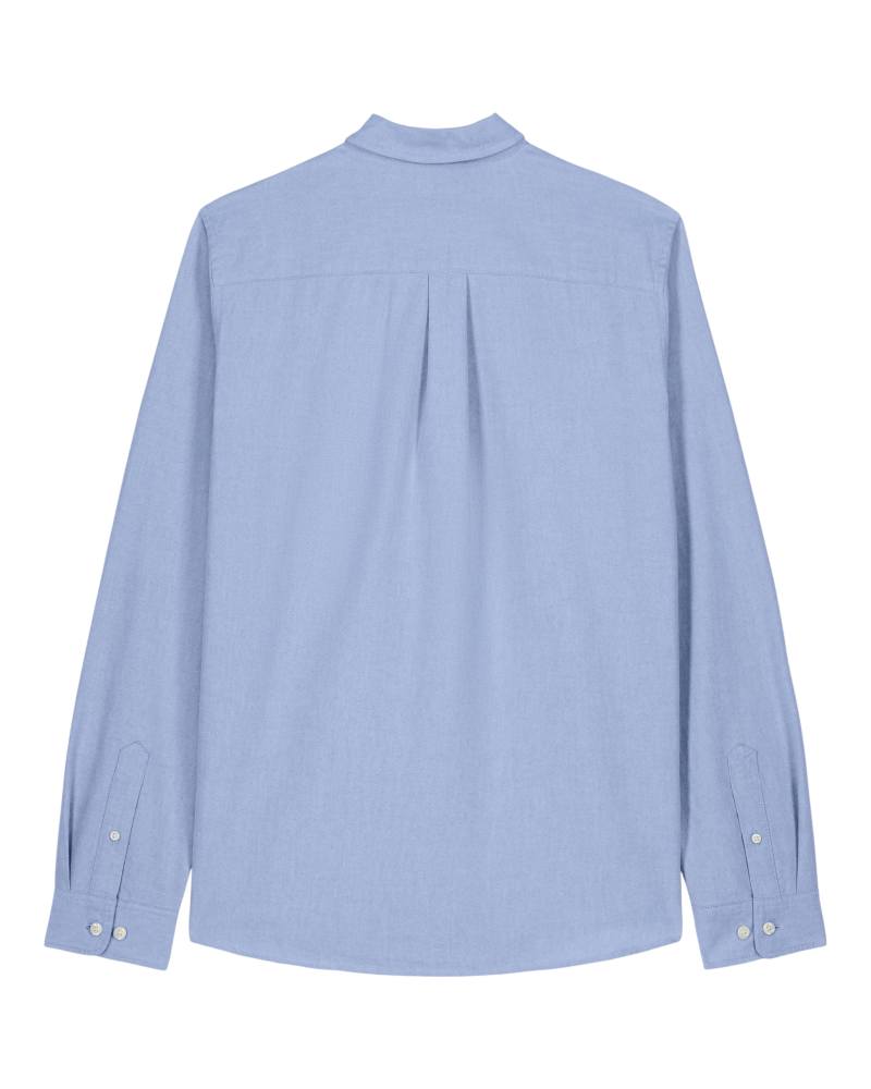 STANLEY OXFORD SHIRT - BLUE OXFORD - SHIRTS NON DENIM - HOMMES