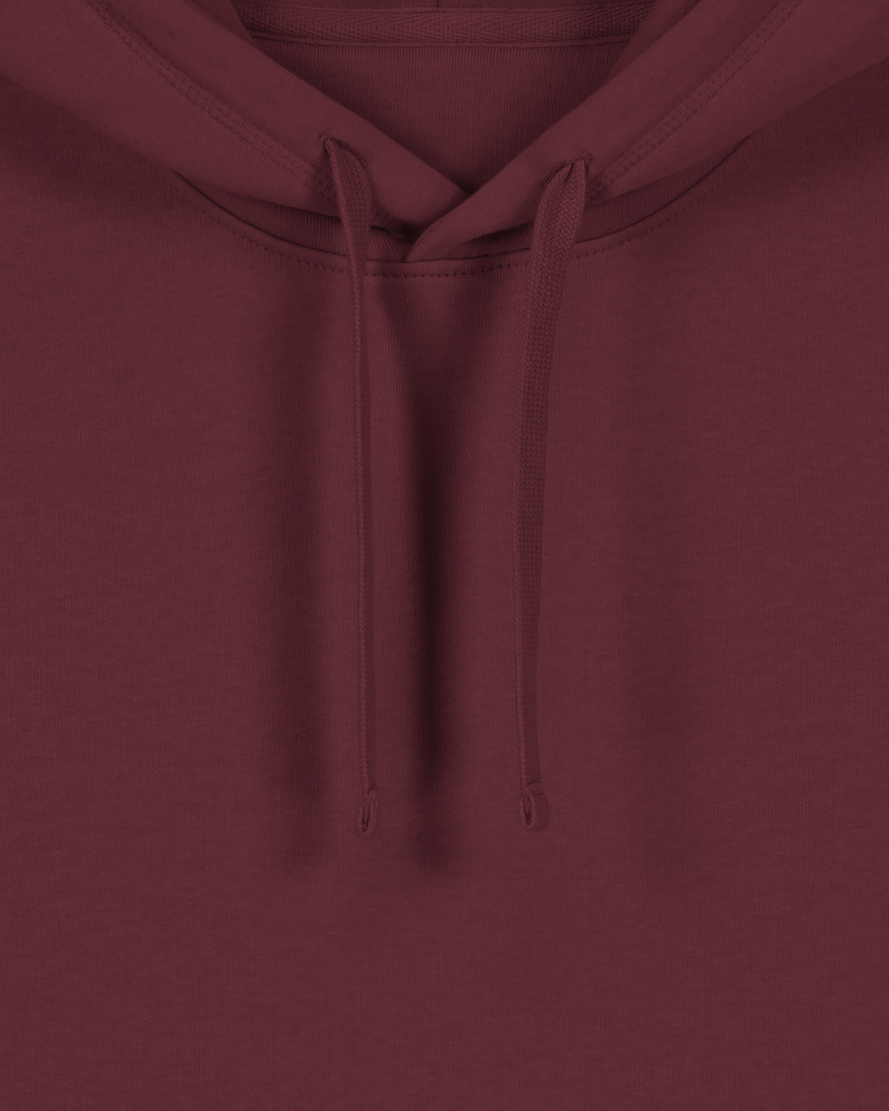 DRUMMER 2.0 - BURGUNDY - SWEATSHIRTS HOODIE - UNISEXE