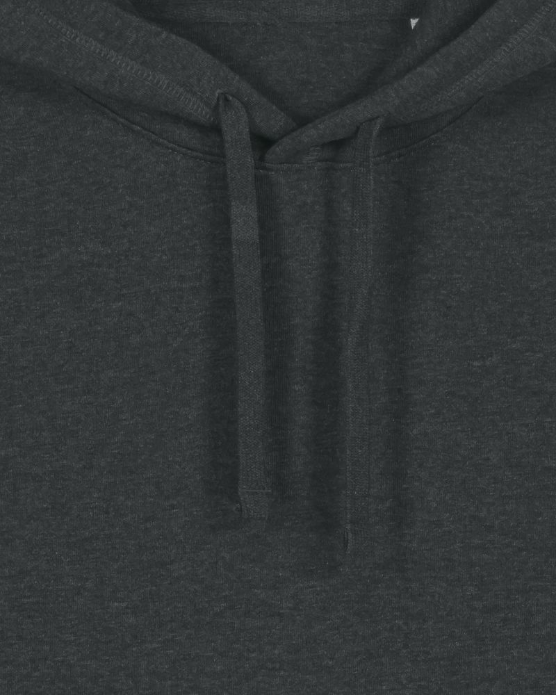 DRUMMER 2.0 - DARK HEATHER GREY - SWEATSHIRTS HOODIE - UNISEXE
