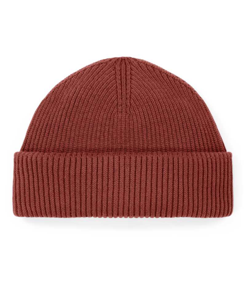FISHERMAN BEANIE 2.0 - EARTHY RED - HEADWEAR BEANIE - UNISEX