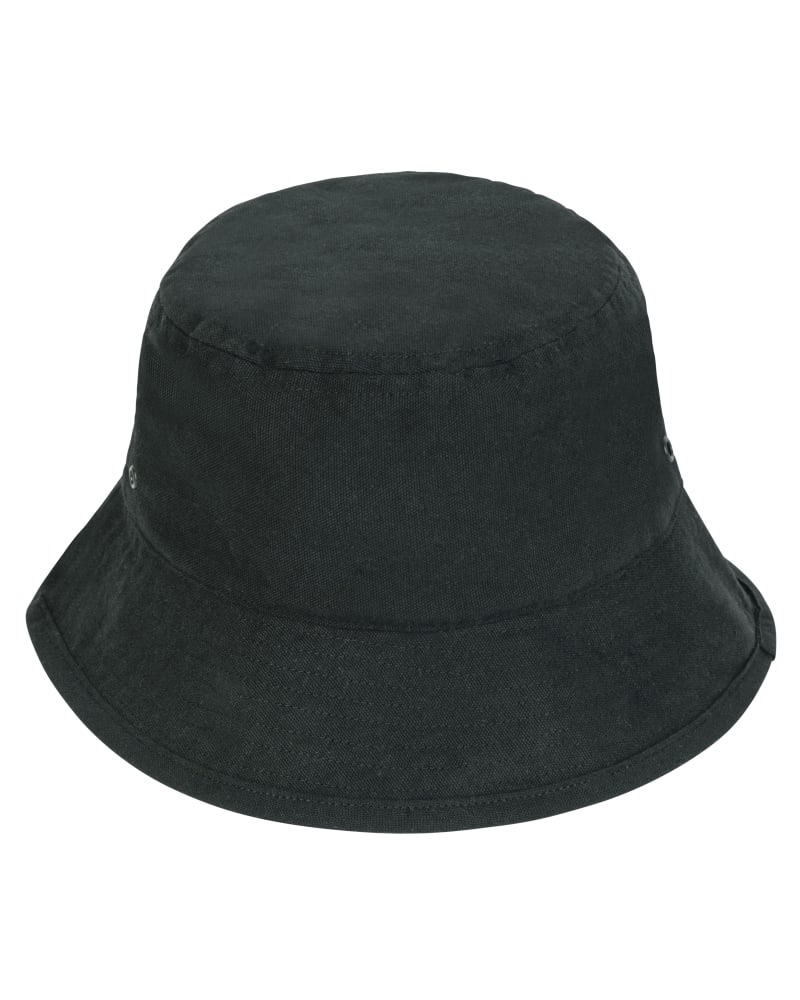 BUCKET HAT - BLACK - HEADWEAR CAP - UNISEXE