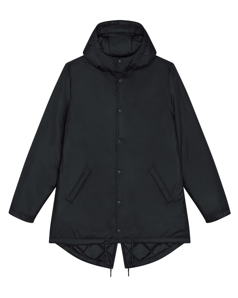 PADDED PARKER - BLACK - JACKETS PARKA - UNISEXO