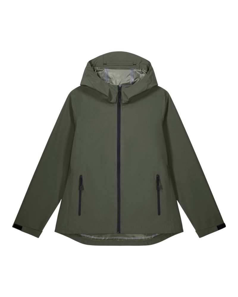 STELLA STORMER - KHAKI - JACKETS WATERPROOF - MUJERES