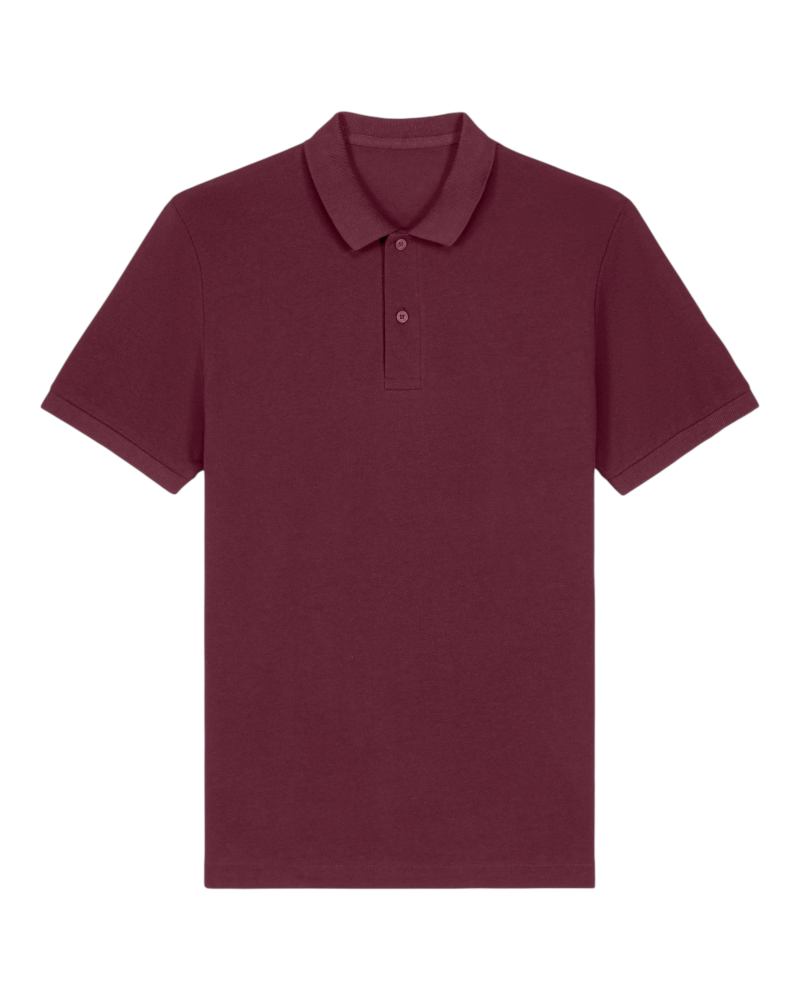 STANLEY COASTER - DEEP PLUM - POLOS SHORT SLEEVES - HOMMES