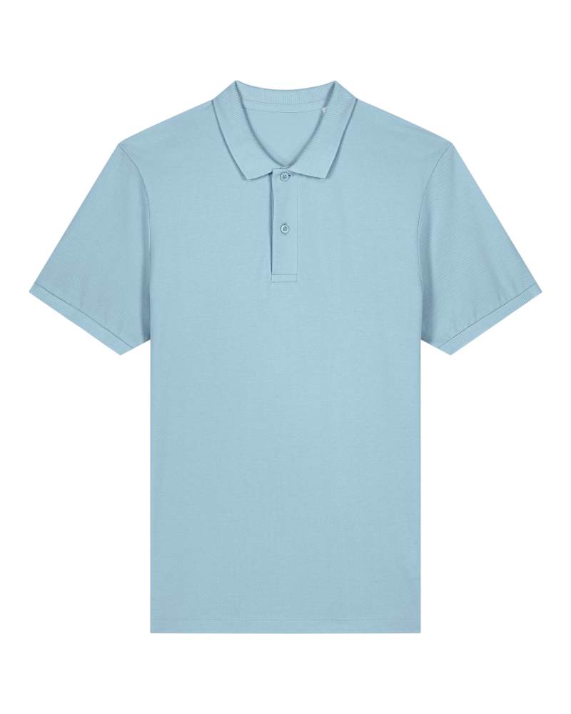 STANLEY COASTER - SKY BLUE - POLOS SHORT SLEEVES - HOMMES