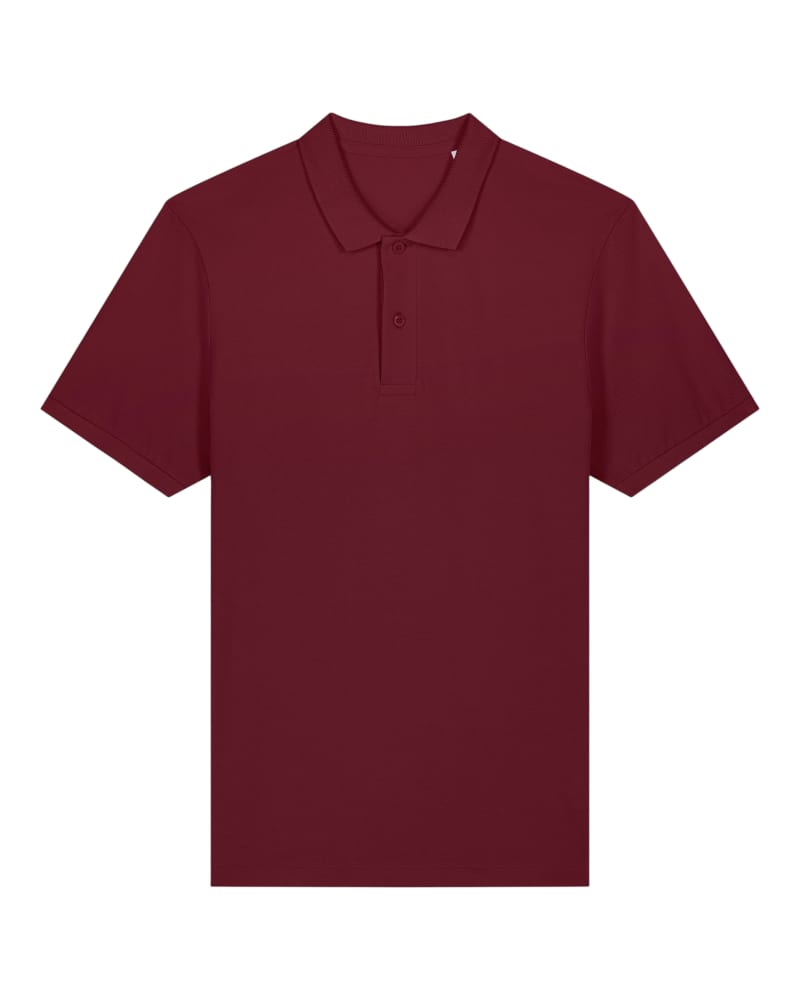 STANLEY COASTER - BURGUNDY - POLOS SHORT SLEEVES - HOMMES