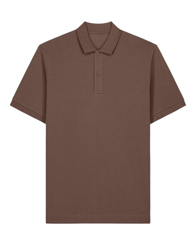 PREPSTER 2.0 - MOCHA - POLOS SHORT SLEEVES - UNISEXE
