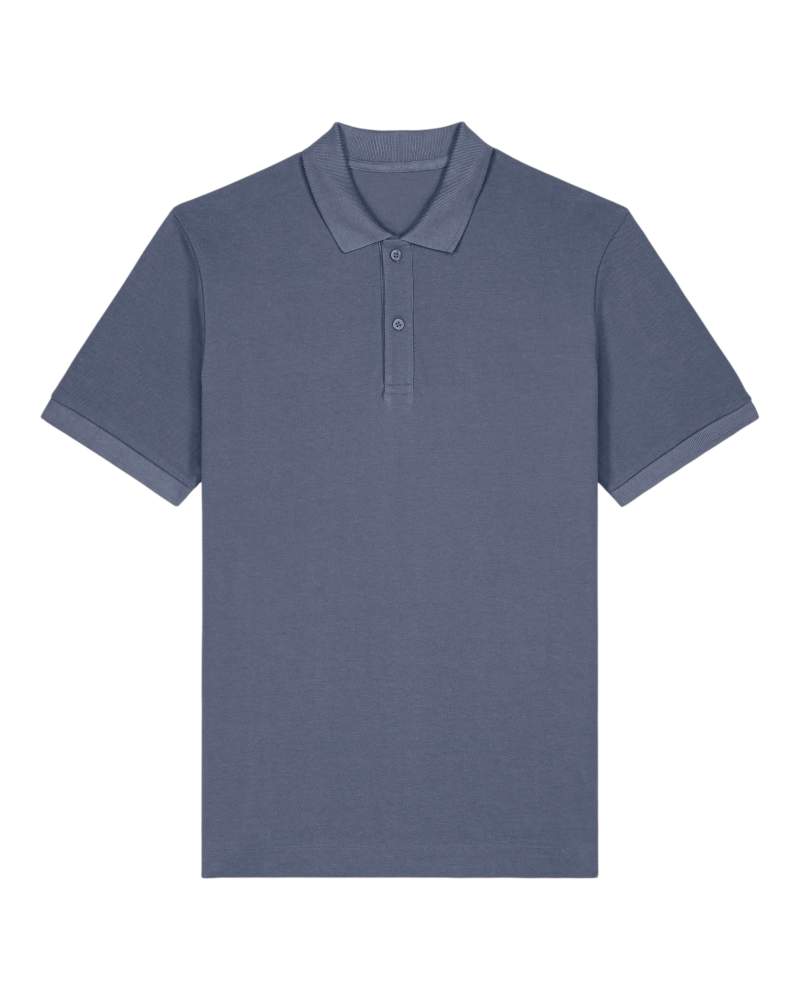 PREPSTER 2.0 - BLUE GREY - POLOS SHORT SLEEVES - UNISEXE
