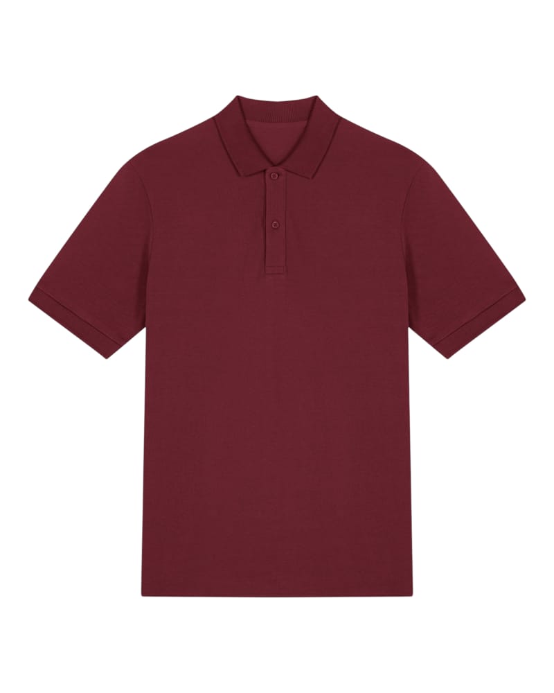 PREPSTER 2.0 - BURGUNDY - POLOS SHORT SLEEVES - UNISEXE