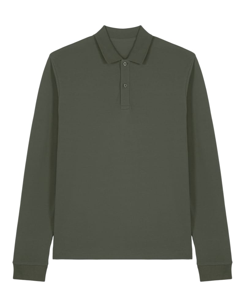 PREPSTER 2.0 LONG SLEEVE - KHAKI - POLOS LONG SLEEVES - UNISEKS
